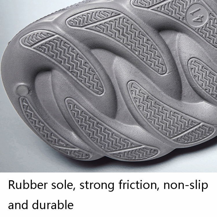Spring And Summer Men EVA Casual Breathable Sandals Letter Beach Shoes Slippers, Size: 40