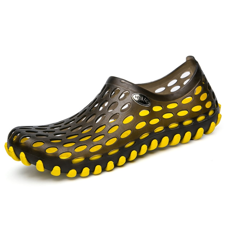 PVC + EVA Material Wading Beach Shoes Couple Breathable Slippers, Size: 36