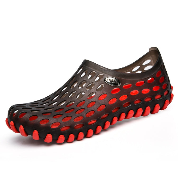PVC + EVA Material Wading Beach Shoes Couple Breathable Slippers, Size: 40