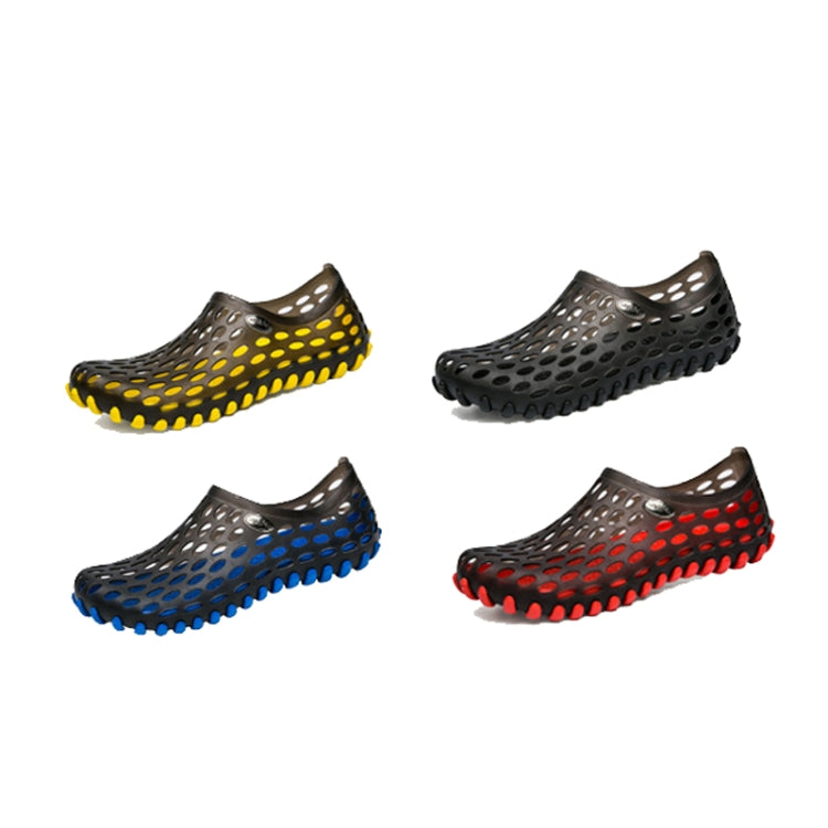 PVC + EVA Material Wading Beach Shoes Couple Breathable Slippers, Size: 40