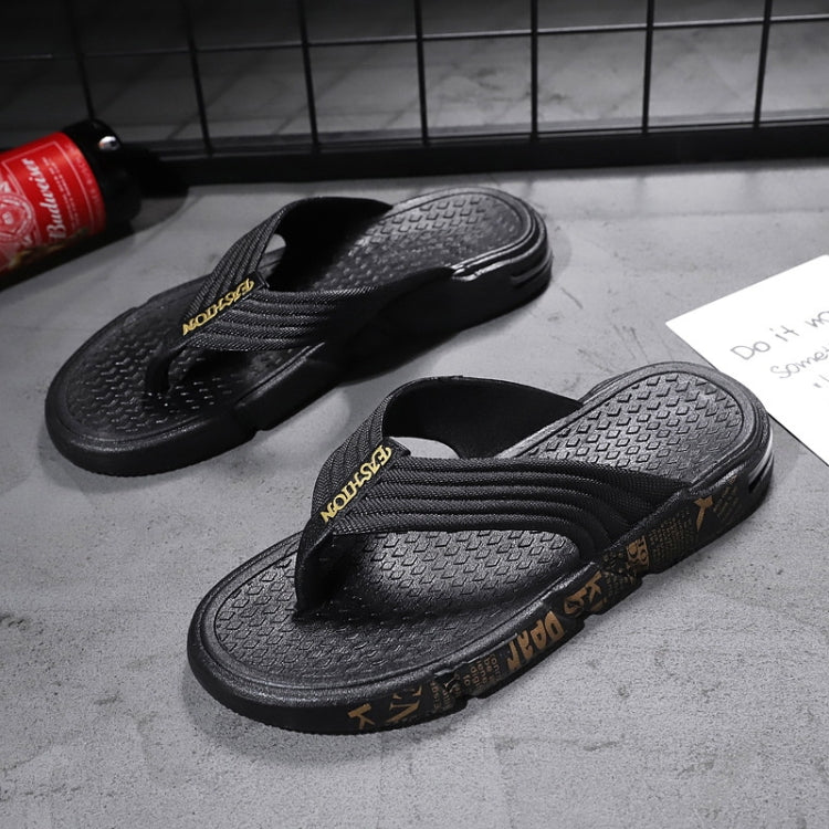 Summer Men Flip Flops Beach Casual Water-Related Shoes Slippers, Size: 41