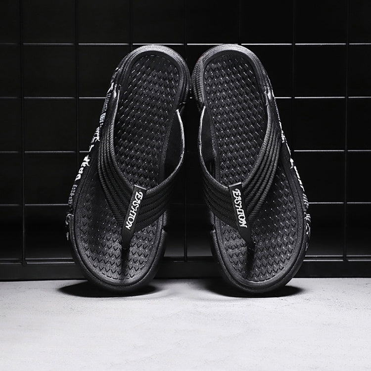 Summer Men Flip Flops Beach Casual Water-Related Shoes Slippers, Size: 41