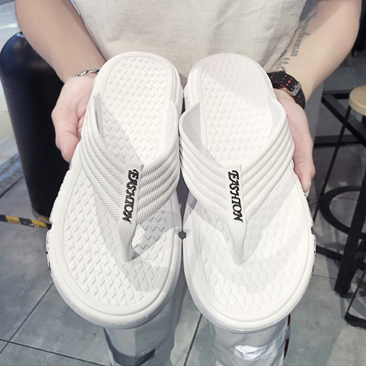 Summer Men Flip Flops Beach Casual Water-Related Shoes Slippers, Size: 41