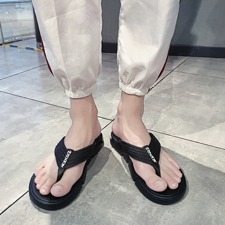 Summer Men Flip Flops Beach Casual Water-Related Shoes Slippers, Size: 41