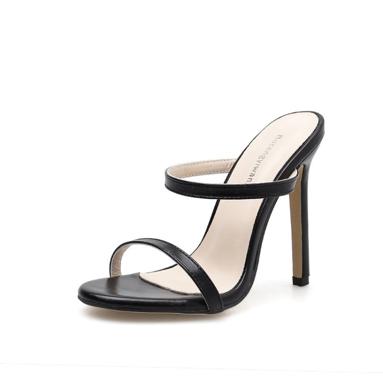 Ladies High Heel Sandals Fashion Sexy Strappy Sandals, Size: 40