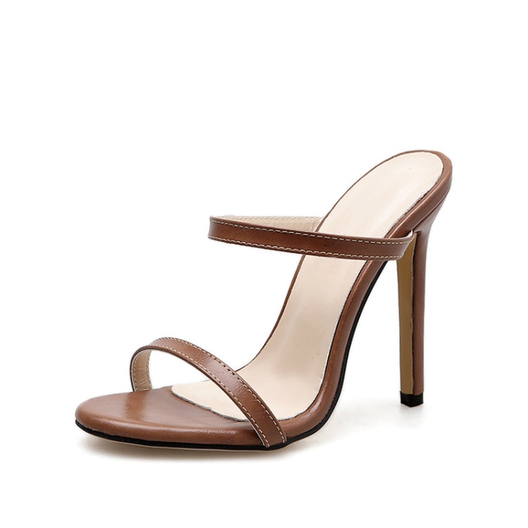 Ladies High Heel Sandals Fashion Sexy Strappy Sandals, Size: 40