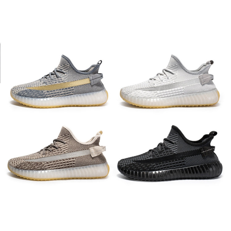 Men Spring And Summer Transparent TPR Sole Casual Sneakers, Size: 41