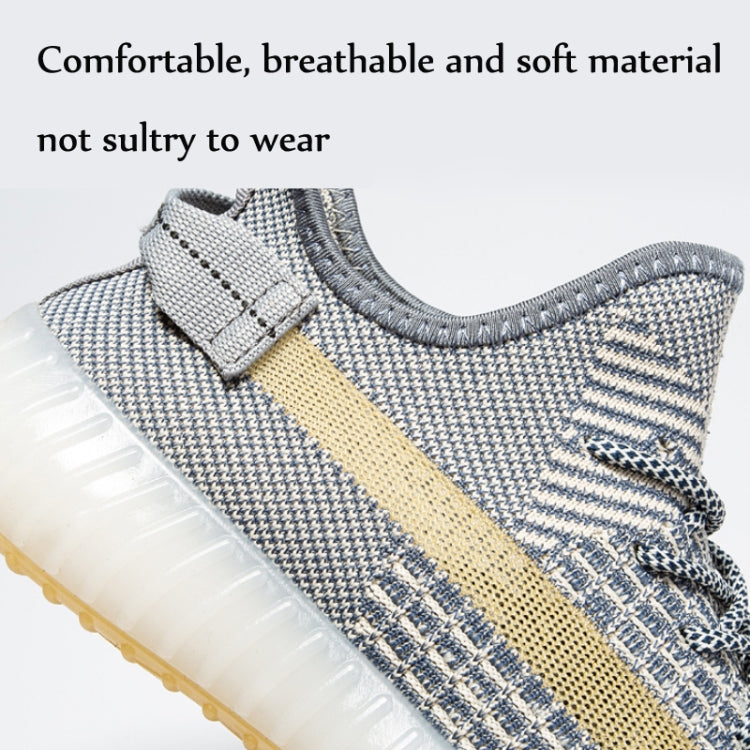 Men Spring And Summer Transparent TPR Sole Casual Sneakers, Size: 41