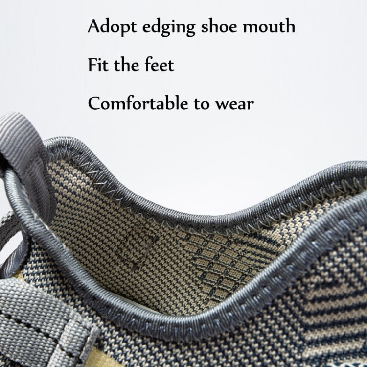Men Spring And Summer Transparent TPR Sole Casual Sneakers, Size: 41