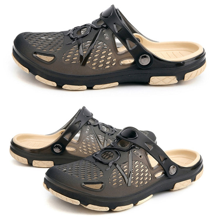 Summer Men Beach Shoes Slippers Casual Teen Trend Sandals, Size: 41