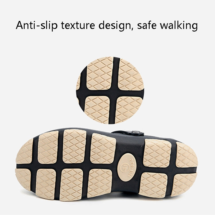 Summer Men Beach Shoes Slippers Casual Teen Trend Sandals, Size: 44(Yellow+Green)