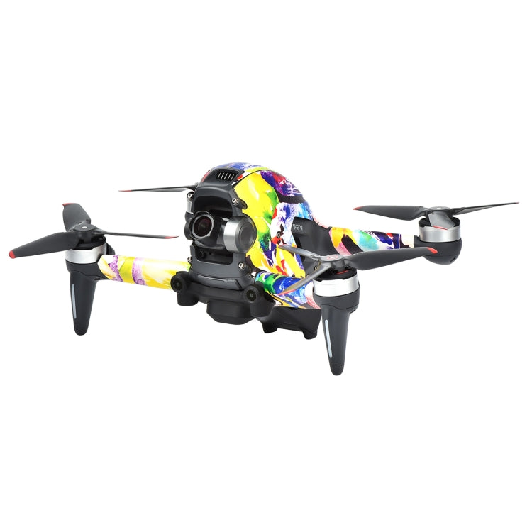 STARTRC UAV + Remote Control + Glasses Body Protective PVC Sticker For DJI  FPV