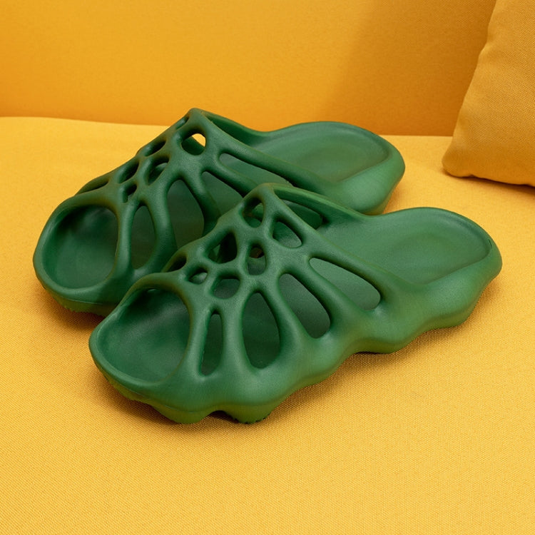 Women Hole Wave Home Indoor Slippers, Size: 39-40