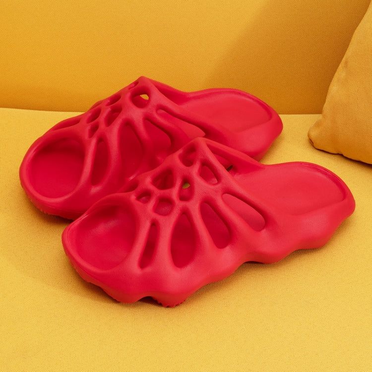 Women Hole Wave Home Indoor Slippers, Size: 44-45