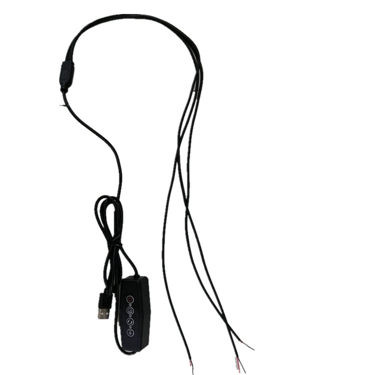 6W  LED Plant Light Single Tube Clip Succulent Plant Growth Light Without Power Adapter
