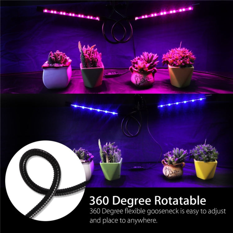 6W  LED Plant Light Single Tube Clip Succulent Plant Growth Light Without Power Adapter