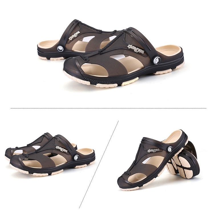 Summer Men Slippers Beaches Waterproof Upstream Breathable Sandals, Size: 45