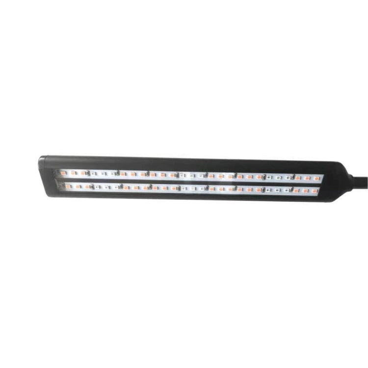 40W Four Heads Double-Row Clip Plant Growth Lamp LED Multi-Meat Flower Melon Fruit Plant Fill Light, Without Power Adapter