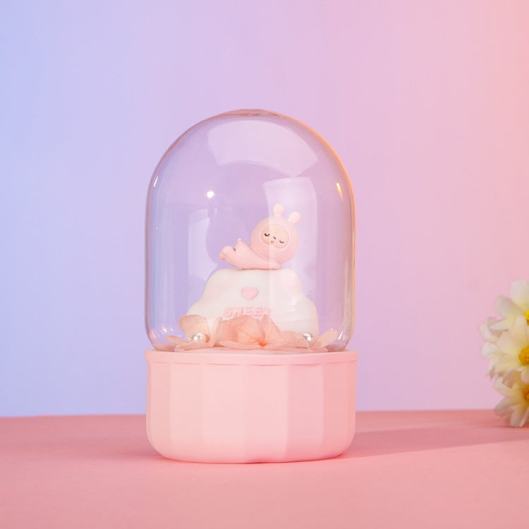 Bedroom Bedside Decoration Glass Cover Night Light
