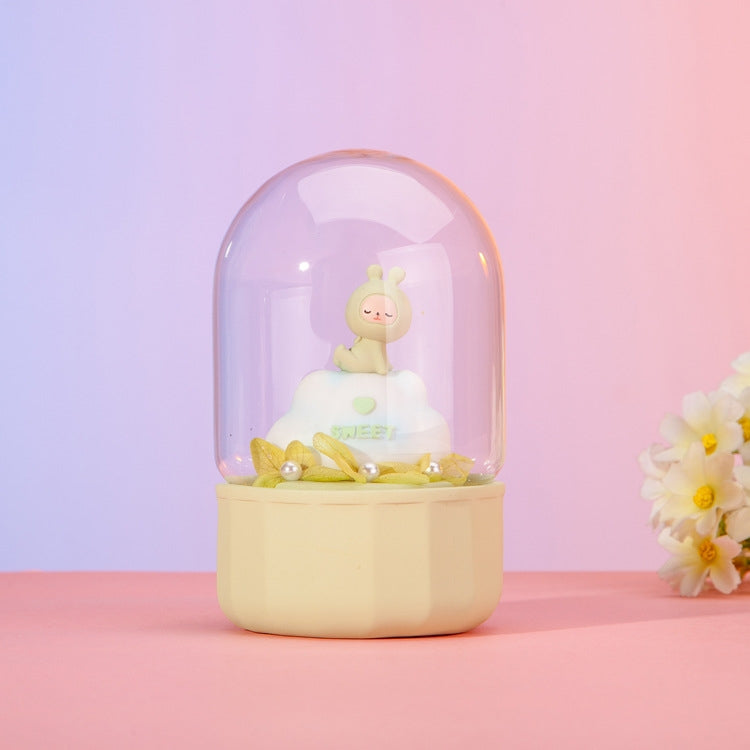 Bedroom Bedside Decoration Glass Cover Night Light