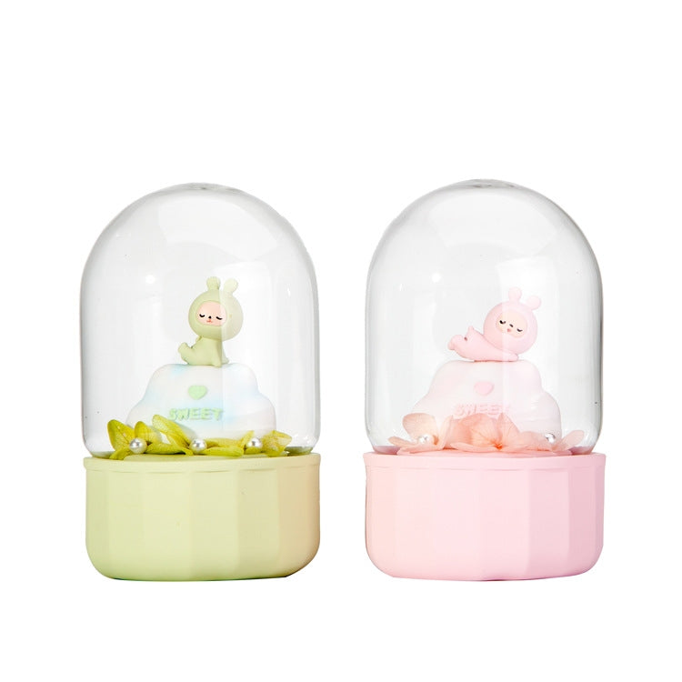 Bedroom Bedside Decoration Glass Cover Night Light