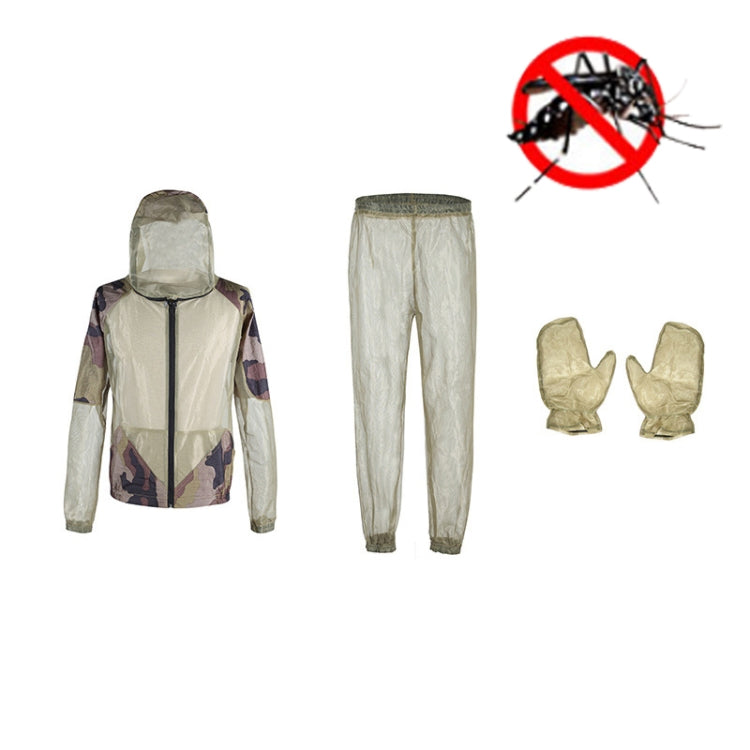 Camping Adventure Anti-Mosquito Bite Suit Summer Outdoor Fishing Breathable Mesh Anti-Mosquito Suit, Specification: Anti-mosquito Pants