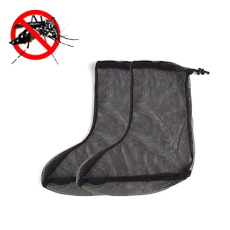 Camping Adventure Anti-Mosquito Suit Summer Fishing Breathable Mesh Clothes, Specification: 2 PCS Mosquito Foot Cover