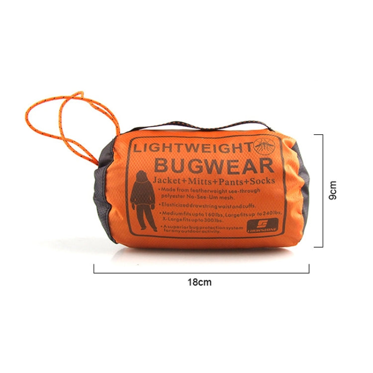 Camping Adventure Anti-Mosquito Suit Summer Fishing Breathable Mesh Clothes, Specification: Four-piece
