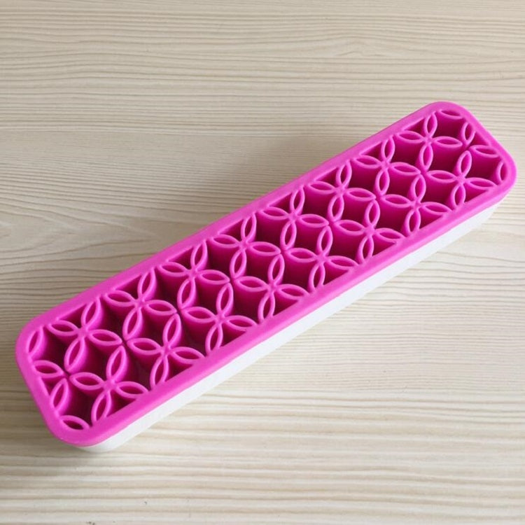 3 PCS Cosmetic Storage Box Jewelry Lipstick Silicone Storage Box