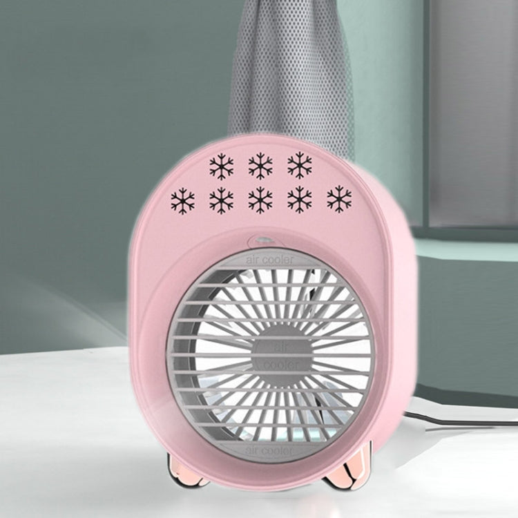 A-208 Mini USB Desktop Air Conditioner Humidifying Portable Cooling Fan