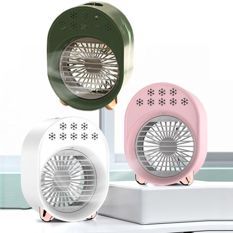 A-208 Mini USB Desktop Air Conditioner Humidifying Portable Cooling Fan