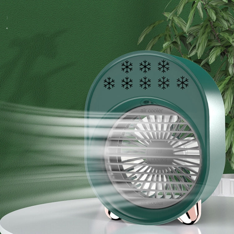 A-208 Mini USB Desktop Air Conditioner Humidifying Portable Cooling Fan