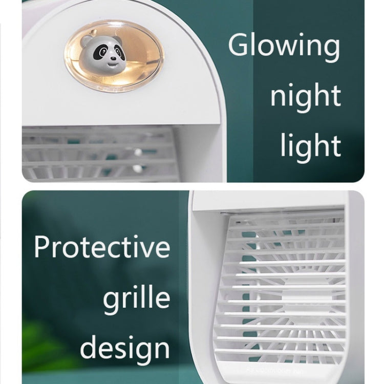 SQ30 Portable Humidifying Air Conditioning Fan USB Household Mini Air Cooler