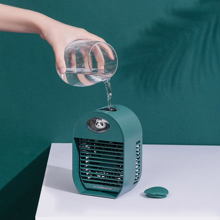 SQ30 Portable Humidifying Air Conditioning Fan USB Household Mini Air Cooler
