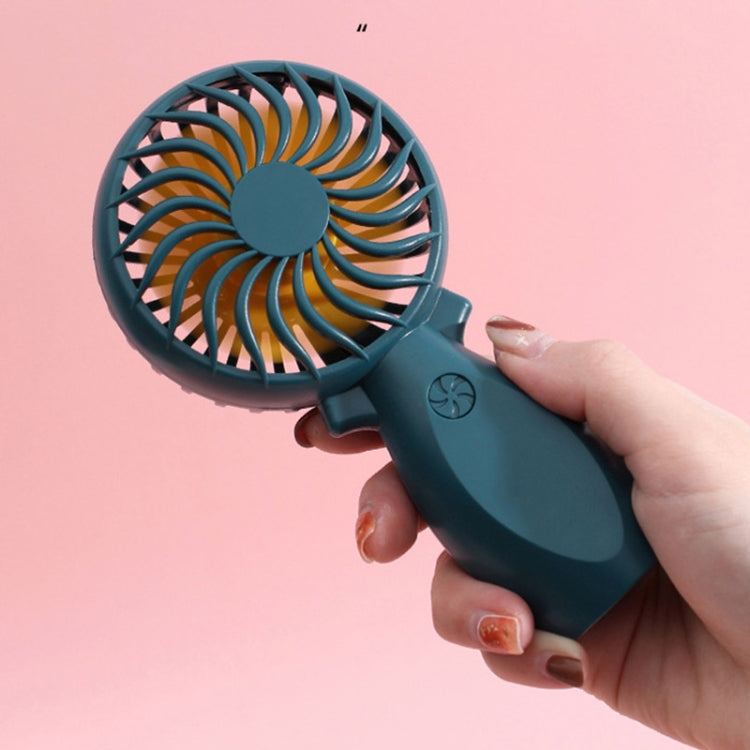 N95 2 PCS Handheld USB Outdoor Portable Mini Fan( Light Powder)