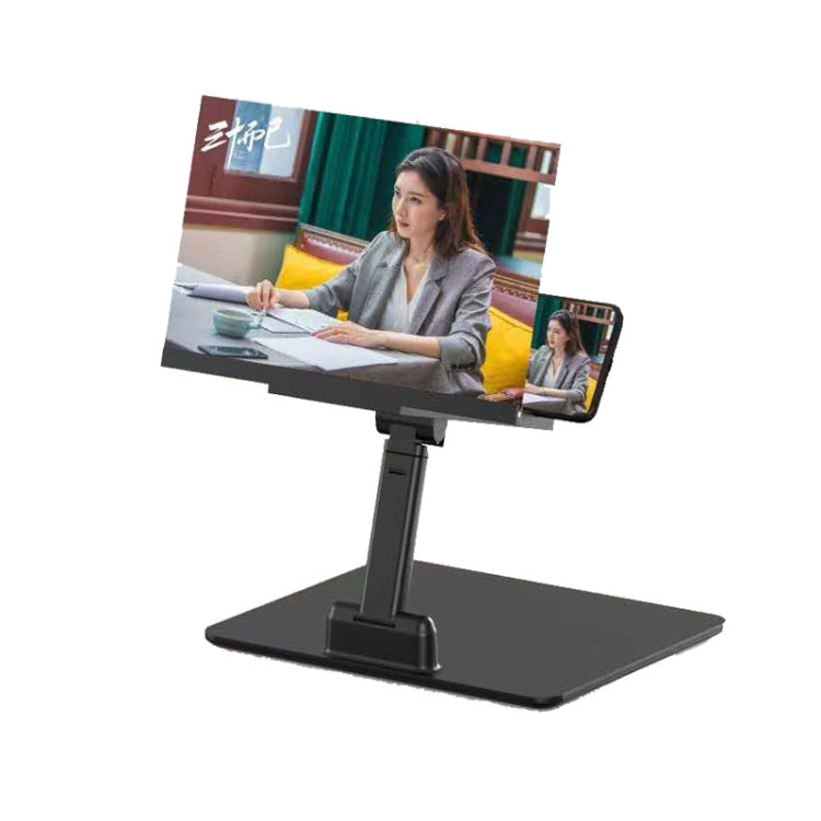 F30 10 Inch Mobile Phone Screen Amplifier Folding Creative Stretch 6D Mobile Phone Magnifying Glass Bracket
