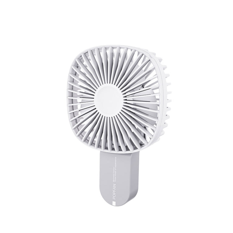 Desktop Fan Detachable Handheld Dormitory Home Out Portable USB Popsicle Fan, Colour: White