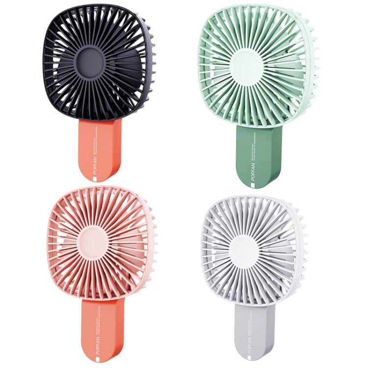 Desktop Fan Detachable Handheld Dormitory Home Out Portable USB Popsicle Fan, Colour: White