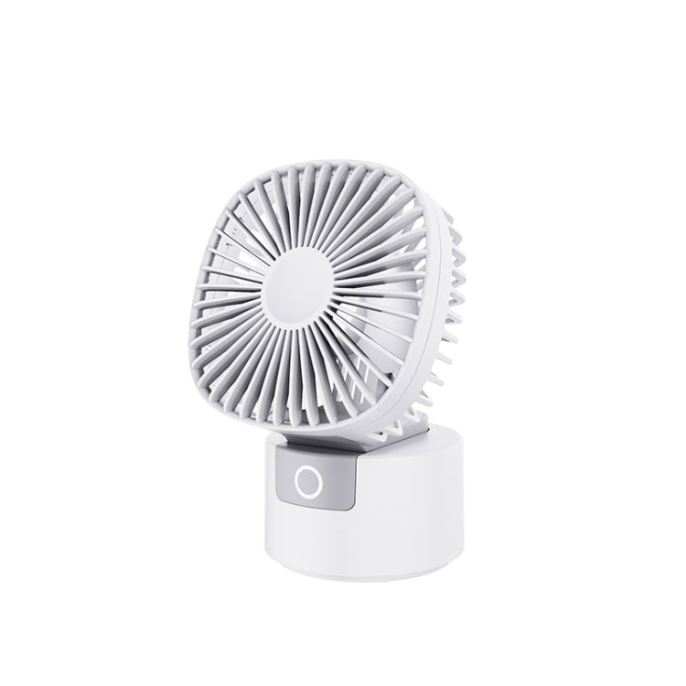 Desktop Fan Detachable Handheld Dormitory Home Out Portable USB Popsicle Fan, Colour: Shook Head White