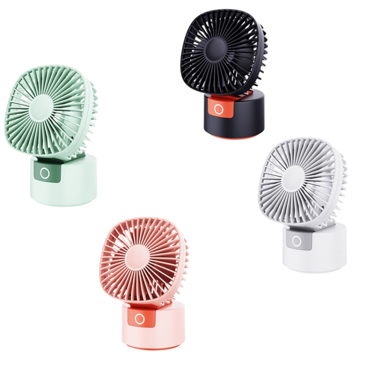 Desktop Fan Detachable Handheld Dormitory Home Out Portable USB Popsicle Fan, Colour: Shook Head White