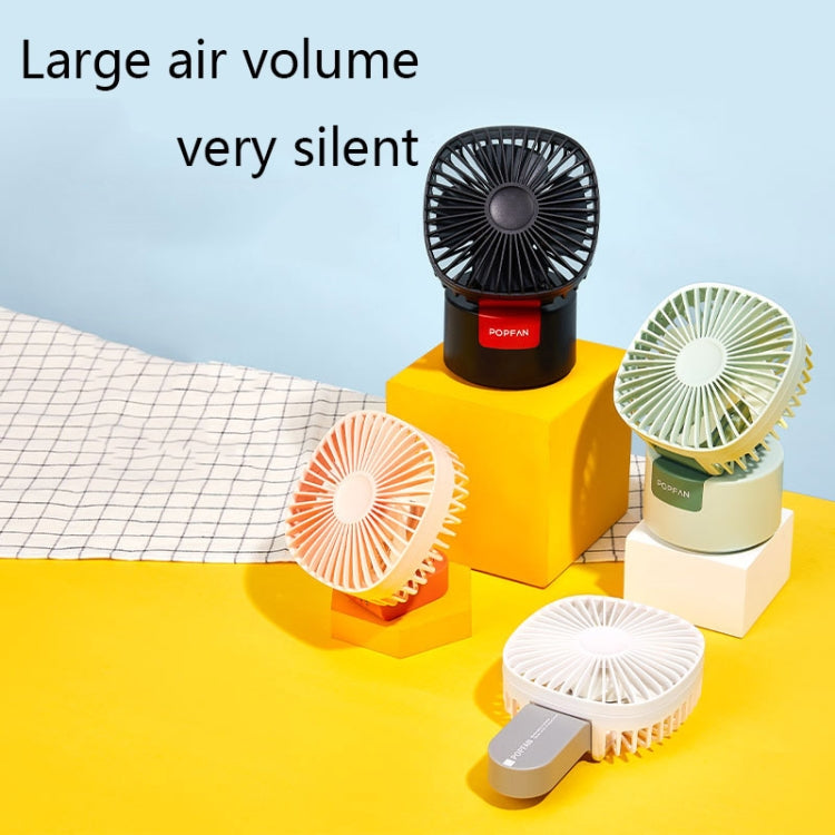 Desktop Fan Detachable Handheld Dormitory Home Out Portable USB Popsicle Fan, Colour: Shook Head White