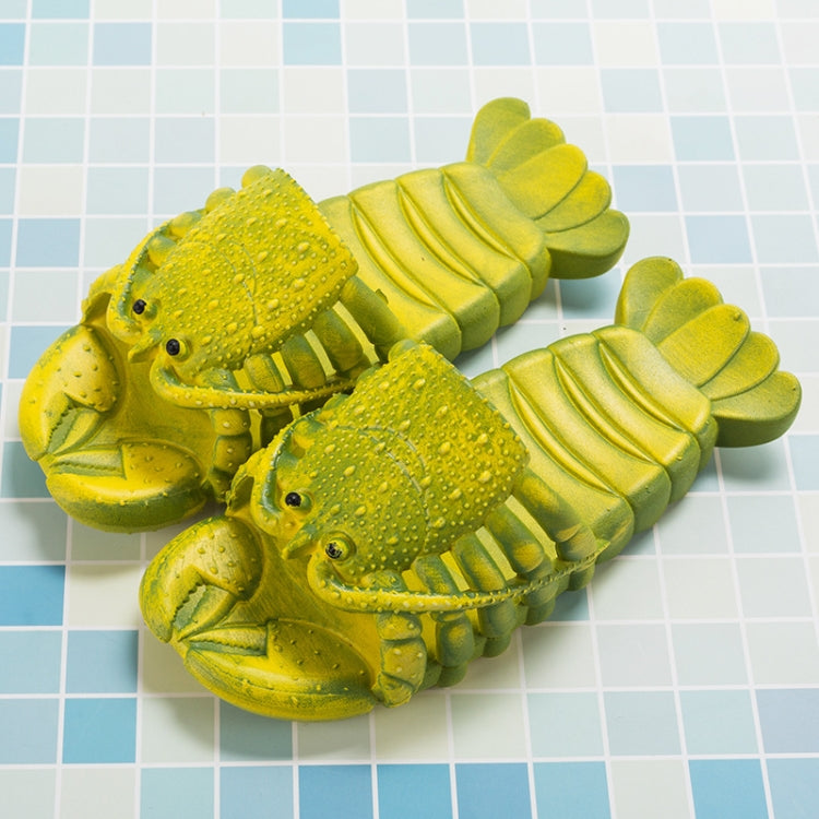 Crayfish Beach Parent-Child Slippers Children Cartoon Slippers, Size: 28-29