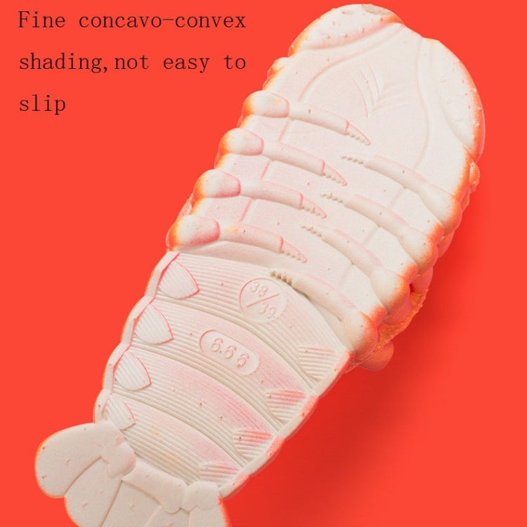 Crayfish Beach Parent-Child Slippers Children Cartoon Slippers, Size: 44-45