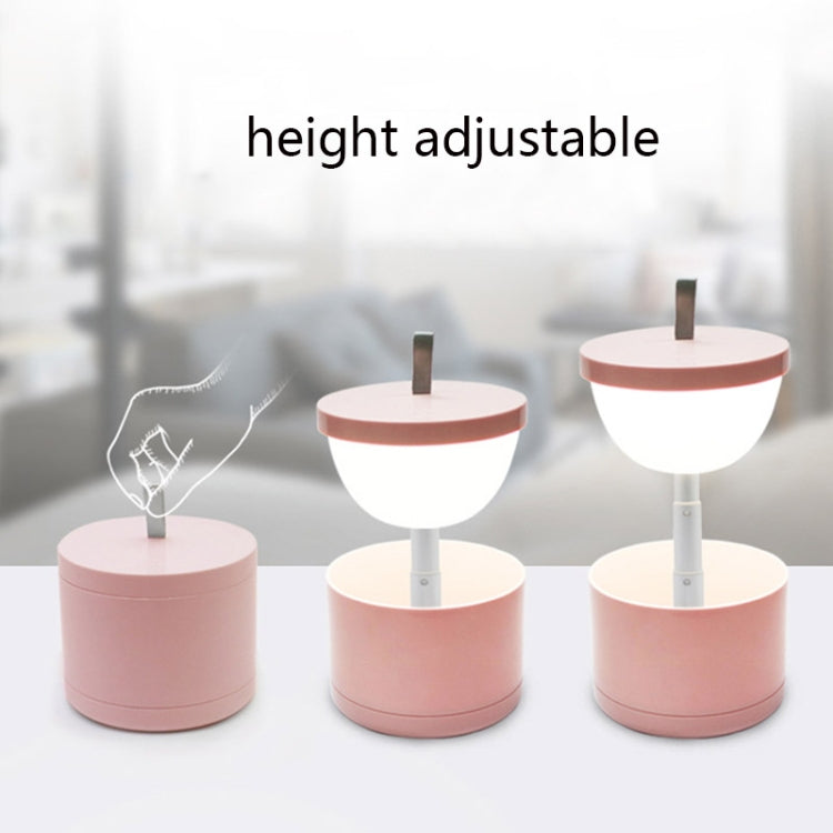 DP-001 Desktop Storage Moonlight Desk Lamp Bedside Lamp Stepless Dimming Lifting LED Night Light(Icon)