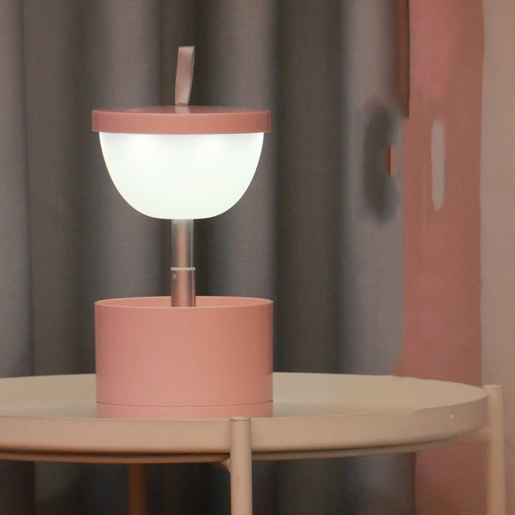 DP-001 Desktop Storage Moonlight Desk Lamp Bedside Lamp Stepless Dimming Lifting LED Night Light(Icon)