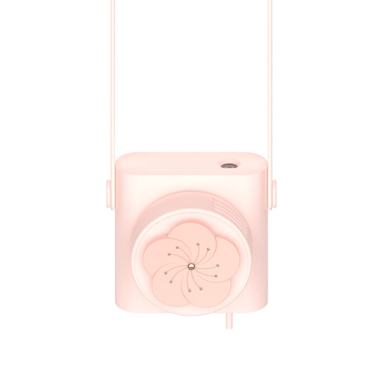 Mini Hanging Neck Fan USB Outdoor Portable Humidifying Aroma Diffuser Cooling Fan