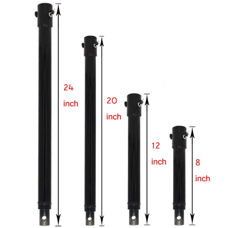 20cm Digging Machine Ground Drill Planting Machine Drill Bit Extension Rod