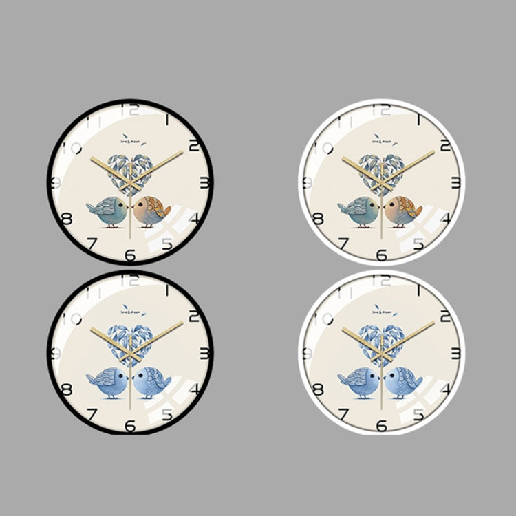 19JXGZ002 12 inch Home Living Room Quartz Wall Clock