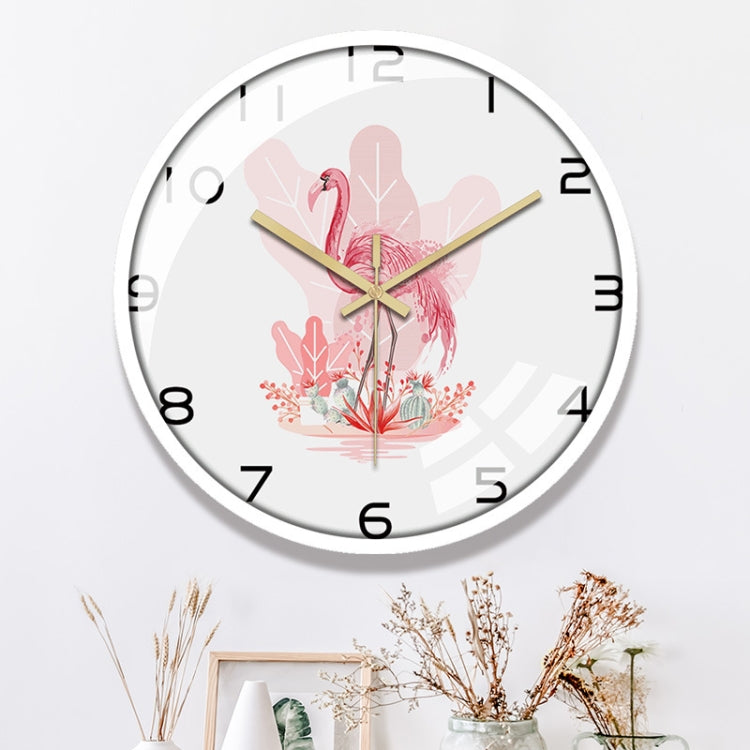 19JXGZ002 12 inch Home Living Room Quartz Wall Clock
