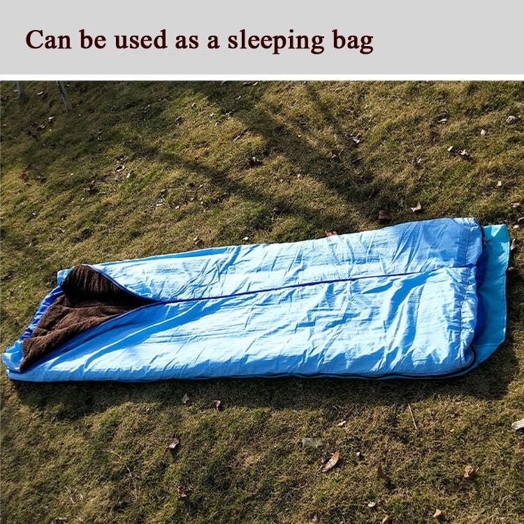 280X140cm Outdoor Casual Single Warm Hammock Autumn Winter Camping Hammock Thick Cotton Hammock